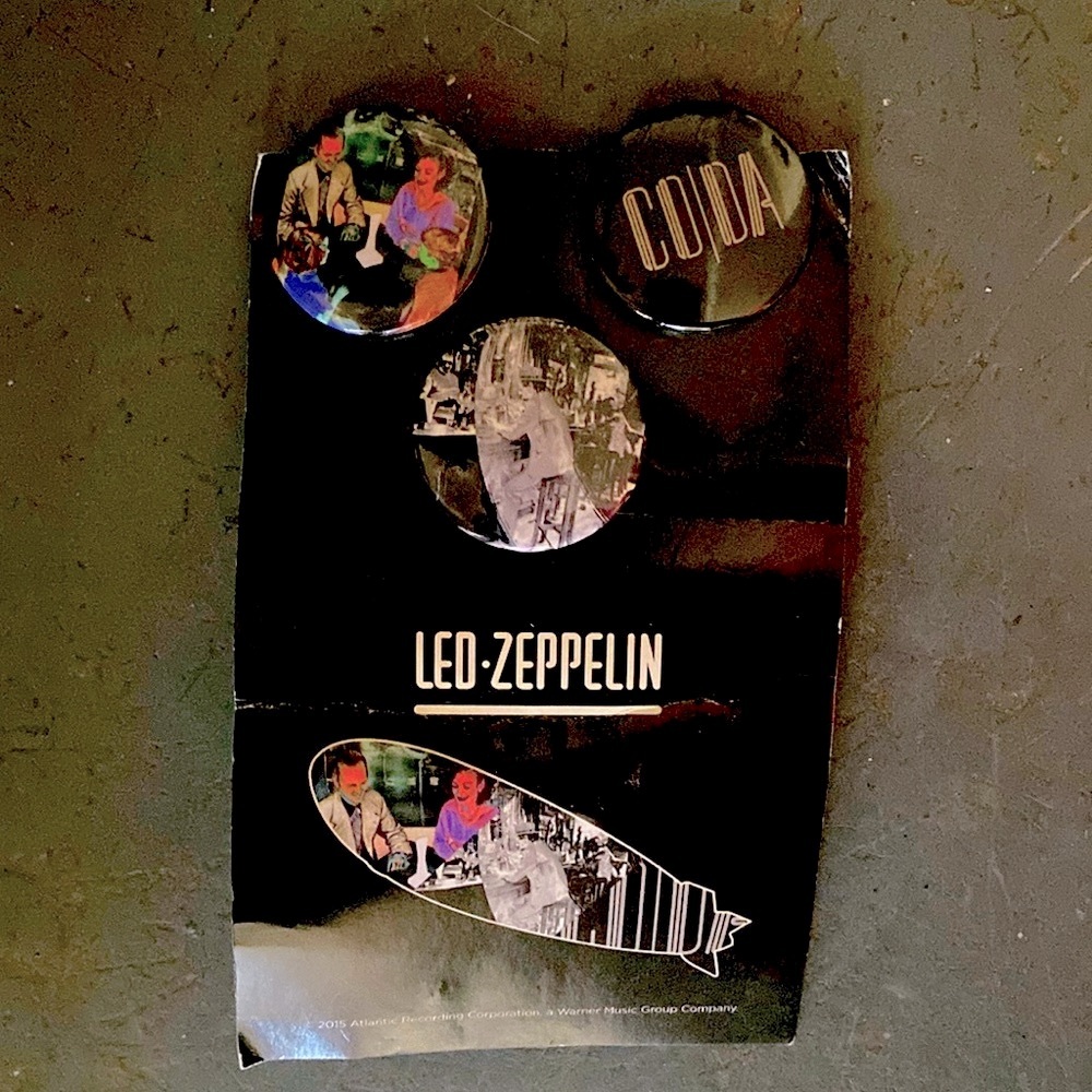 Led Zeppelin Pins - Set of 3